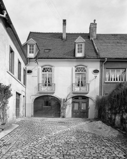 Maison (AE 105) 1 rue Pierre Vernier : vue générale. © Région Bourgogne-Franche-Comté, Inventaire du patrimoine