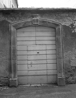 Portail vu de face. © Région Bourgogne-Franche-Comté, Inventaire du patrimoine