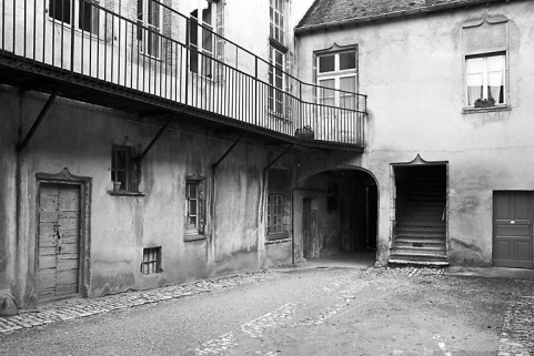 Façade postérieure. © Région Bourgogne-Franche-Comté, Inventaire du patrimoine
