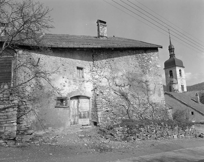 Maison 4 rue du Vieux-Seult : façade latérale gauche. © Région Bourgogne-Franche-Comté, Inventaire du patrimoine