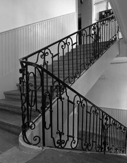 Intérieur, escalier : 2ème volée. © Région Bourgogne-Franche-Comté, Inventaire du patrimoine