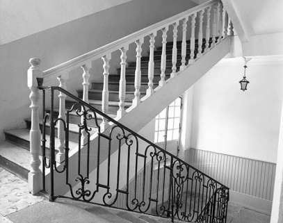 Intérieur, escalier : 3ème volée. © Région Bourgogne-Franche-Comté, Inventaire du patrimoine