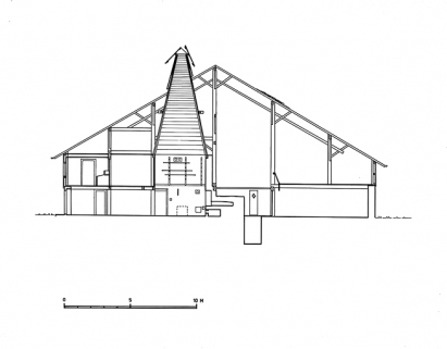 Coupe transversale. © Région Bourgogne-Franche-Comté, Inventaire du patrimoine Coupe transversale. © Région Bourgogne-Franche-Comté, Inventaire du patrimoine