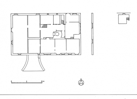Plan au sol. © Région Bourgogne-Franche-Comté, Inventaire du patrimoine