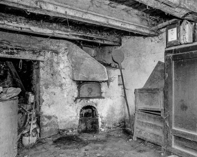 Le four au rez-de-chaussée de l'habitation. © Région Bourgogne-Franche-Comté, Inventaire du patrimoine