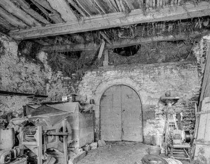 Intérieur de la grange. © Région Bourgogne-Franche-Comté, Inventaire du patrimoine