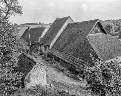 Les toits. © Région Bourgogne-Franche-Comté, Inventaire du patrimoine