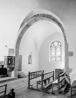 Intérieur : chapelle droite. © Région Bourgogne-Franche-Comté, Inventaire du patrimoine