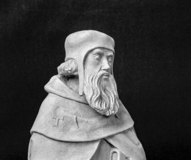 Détail : le buste. © Région Bourgogne-Franche-Comté, Inventaire du patrimoine