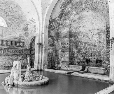 Intérieur : le lavoir. © Région Bourgogne-Franche-Comté, Inventaire du patrimoine