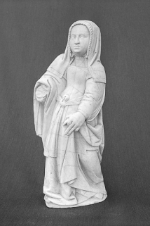 Détail : Sainte-Anne, trois quarts gauche. © Région Bourgogne-Franche-Comté, Inventaire du patrimoine