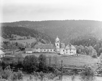 Façade latérale gauche. © Région Bourgogne-Franche-Comté, Inventaire du patrimoine