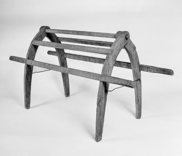 Banc à lessive. Collection particulière : Louis Girard. © Région Bourgogne-Franche-Comté, Inventaire du patrimoine