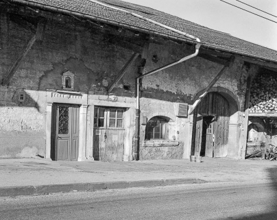 Détail de la façade sur rue. © Région Bourgogne-Franche-Comté, Inventaire du patrimoine