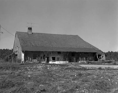 Façade latérale droite. © Région Bourgogne-Franche-Comté, Inventaire du patrimoine