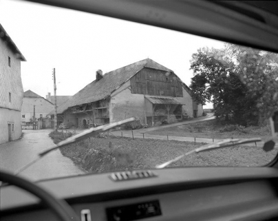 Façades postérieure et latérale droite. © Région Bourgogne-Franche-Comté, Inventaire du patrimoine