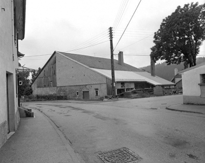 Pignon sur rue et goutterot. © Région Bourgogne-Franche-Comté, Inventaire du patrimoine
