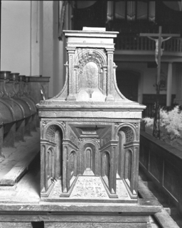 Jouée latérale droite du côté nord. © Région Bourgogne-Franche-Comté, Inventaire du patrimoine