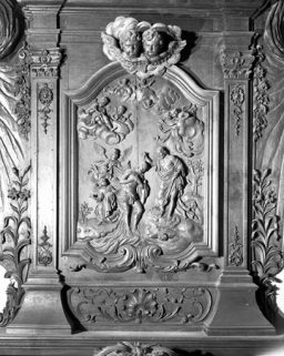 Baptême du Christ. © Région Bourgogne-Franche-Comté, Inventaire du patrimoine