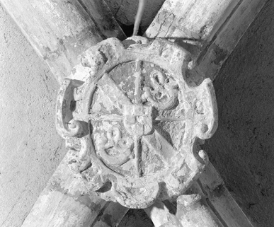 Clef de voûte du choeur. © Région Bourgogne-Franche-Comté, Inventaire du patrimoine