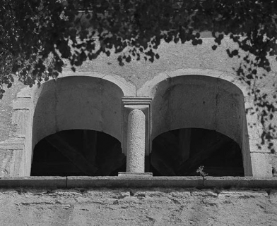 Extérieur : détail, baies du clocher, face antérieure. © Région Bourgogne-Franche-Comté, Inventaire du patrimoine