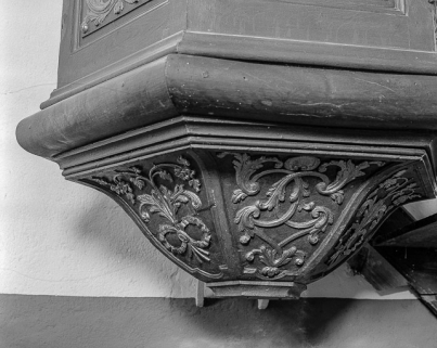 Détail : culot. © Région Bourgogne-Franche-Comté, Inventaire du patrimoine