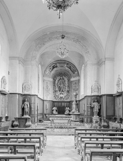 Intérieur : choeur. © Région Bourgogne-Franche-Comté, Inventaire du patrimoine