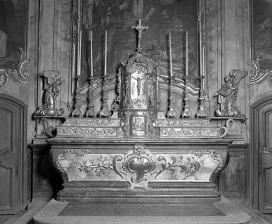 Autel et tabernacle. © Région Bourgogne-Franche-Comté, Inventaire du patrimoine