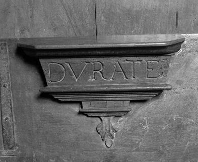 Détail : miséricorde côté nord n° 1. © Région Bourgogne-Franche-Comté, Inventaire du patrimoine