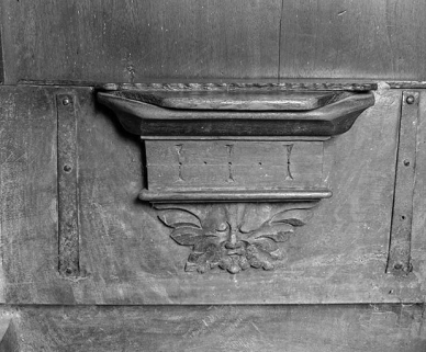 Détail : miséricorde côté sud n° 2. © Région Bourgogne-Franche-Comté, Inventaire du patrimoine