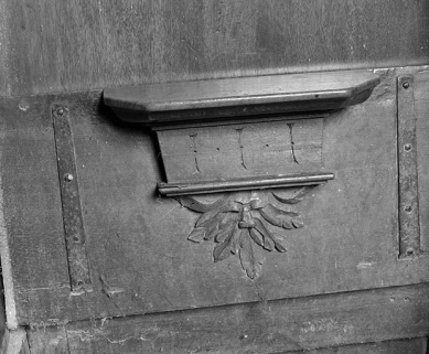 Détail : miséricorde côté sud n° 3. © Région Bourgogne-Franche-Comté, Inventaire du patrimoine