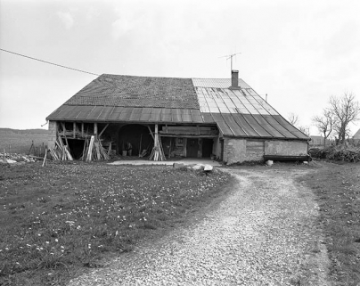 Extérieur : gouttereau antérieur. © Région Bourgogne-Franche-Comté, Inventaire du patrimoine
