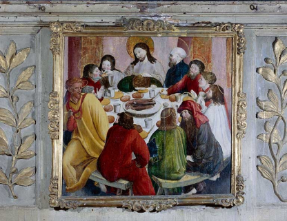 La Cène. © Région Bourgogne-Franche-Comté, Inventaire du patrimoine