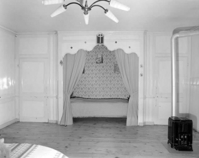 Alcôve dans le poêle. © Région Bourgogne-Franche-Comté, Inventaire du Patrimoine