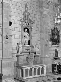 Vue de l'autel secondaire sud. © Région Bourgogne-Franche-Comté, Inventaire du patrimoine