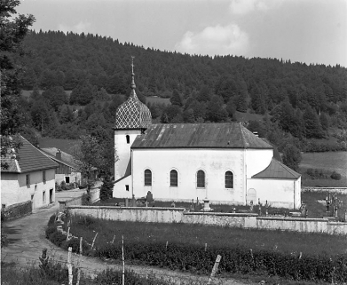 Façade latérale droite. © Région Bourgogne-Franche-Comté, Inventaire du patrimoine