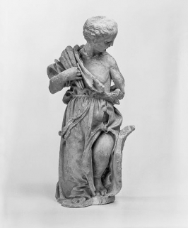 Ange portant les clous vu de face. © Région Bourgogne-Franche-Comté, Inventaire du patrimoine