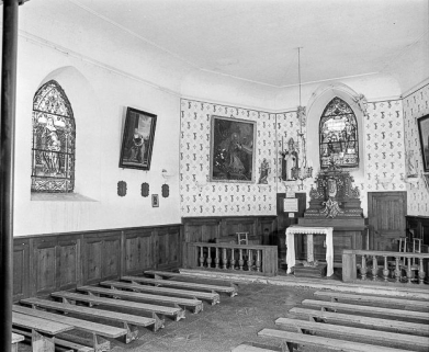 Intérieur vu depuis l'entrée. © Région Bourgogne-Franche-Comté, Inventaire du patrimoine