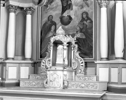 Le tabernacle ouvert. © Région Bourgogne-Franche-Comté, Inventaire du patrimoine