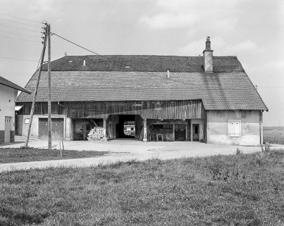 Façade latérale droite. © Région Bourgogne-Franche-Comté, Inventaire du patrimoine