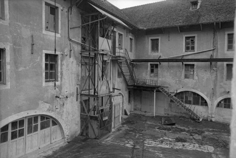 Le revers de l'ancien moulin (D) contenant la turbine. © Région Bourgogne-Franche-Comté, Inventaire du patrimoine