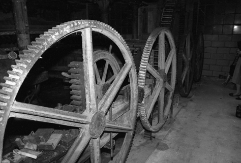 Engrenage des turbines. © Région Bourgogne-Franche-Comté, Inventaire du patrimoine