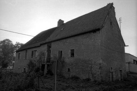 Partie agricole : façade postérieure. © Région Bourgogne-Franche-Comté, Inventaire du patrimoine