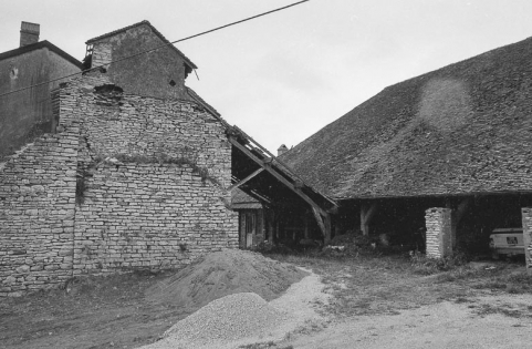 Façade latérale gauche du four. © Région Bourgogne-Franche-Comté, Inventaire du patrimoine