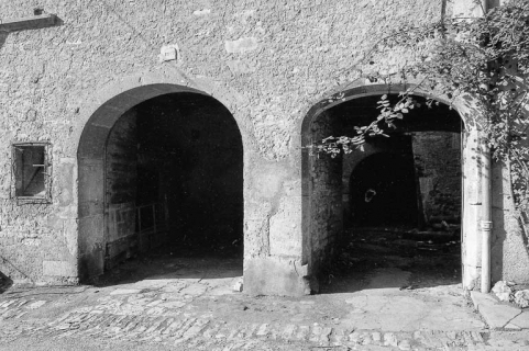 Détail de la façade sur rue. © Région Bourgogne-Franche-Comté, Inventaire du patrimoine