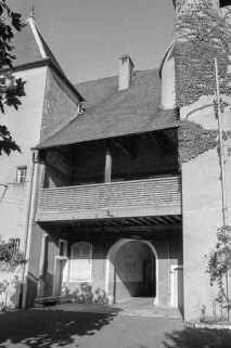 Façade sur cour. © Région Bourgogne-Franche-Comté, Inventaire du patrimoine