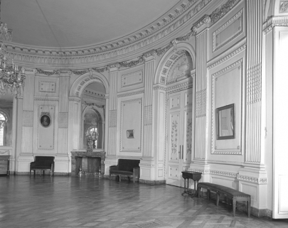 Salon de la rotonde. © Région Bourgogne-Franche-Comté, Inventaire du Patrimoine