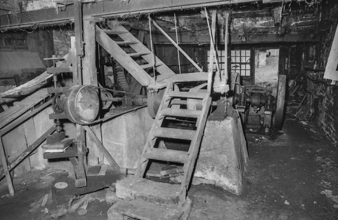 Vue intérieure de l'atelier. © Région Bourgogne-Franche-Comté, Inventaire du patrimoine