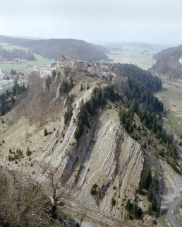 Le site de Joux. © Région Bourgogne-Franche-Comté, Inventaire du patrimoine