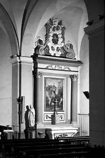 Vue d'ensemble de l'autel secondaire sud. © Région Bourgogne-Franche-Comté, Inventaire du patrimoine